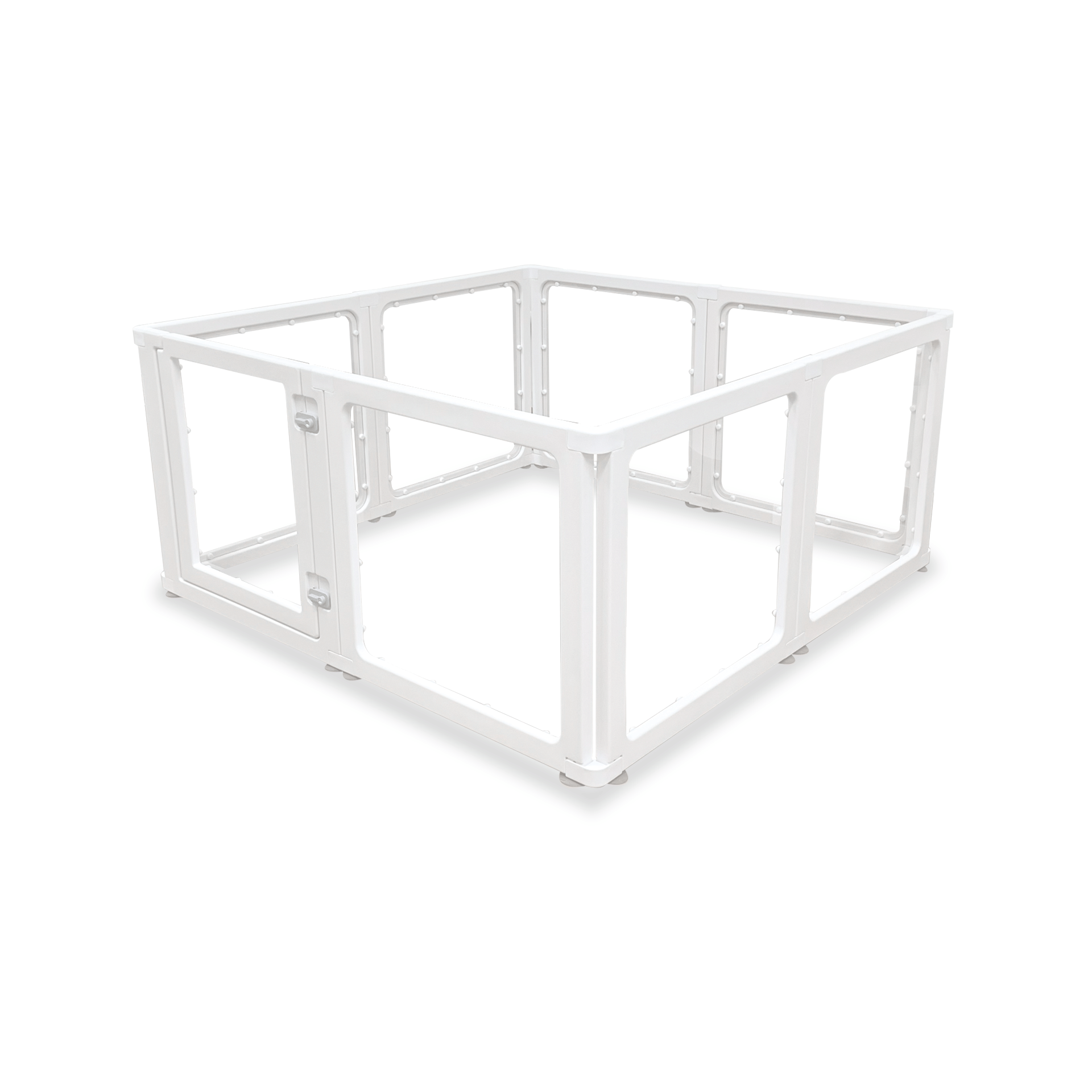 คอกกั้นสัตว์เลี้ยง PAWRADISE รุ่น BONNIE CRYSTAL 126X126X60 ซม._0